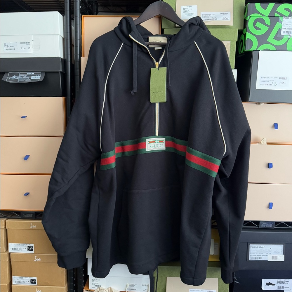 Gucci Cotton Jersey Sweatshirt Hoodie